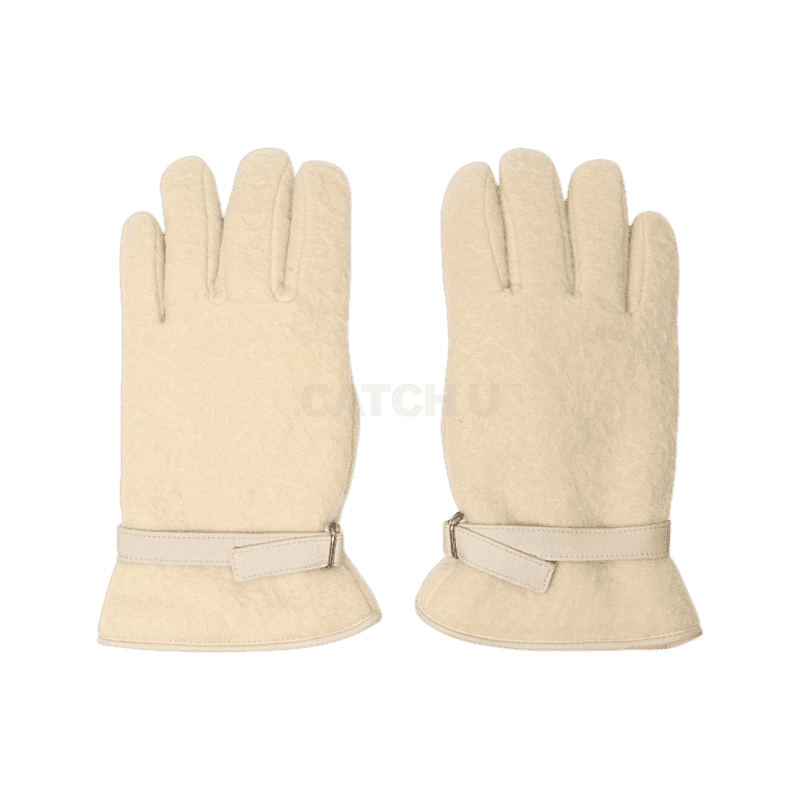 오라리 (A23AG08AS-M)(브러시드 알파카 울 멜톤 글러브) [직매입정품]