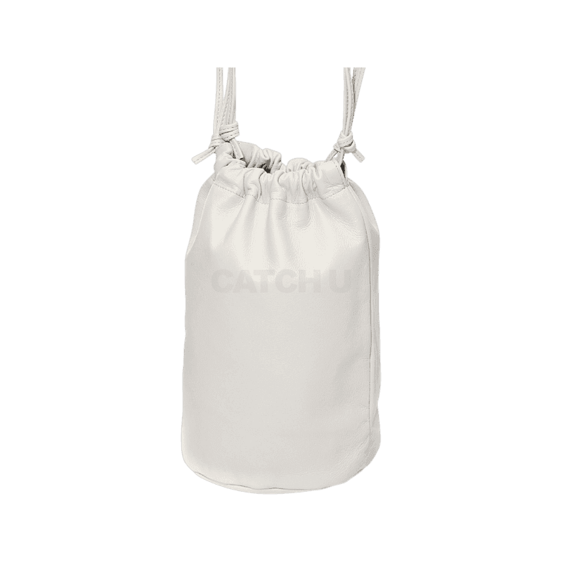 오라리 (A23AB01AE)(레더 빅 라운드 스트링 파우치) [직매입정품]