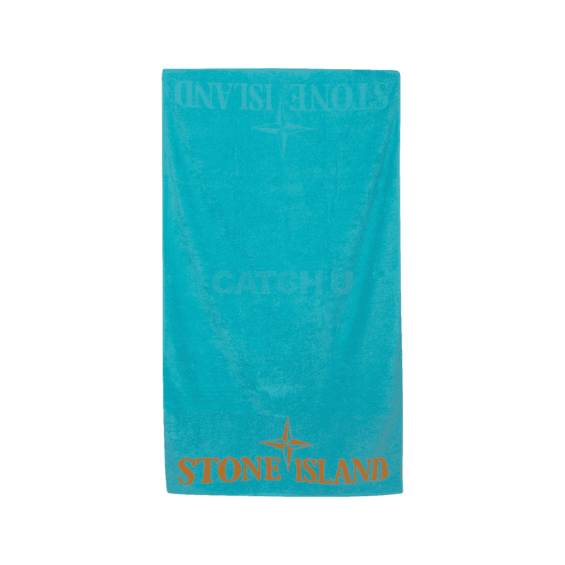 스톤아일랜드 93366 Cotton Terry Beach Towel (781593366 V0042)(로고 비치 타올) [직매입정품]