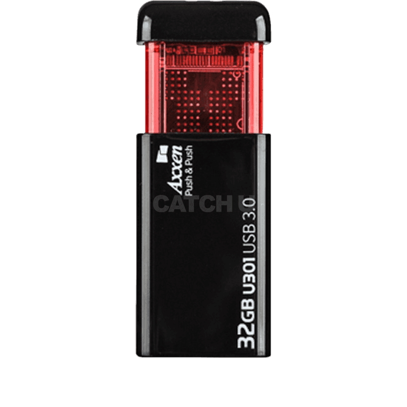 액센 U301 PUSH 초고속 클릭형 USB3.0 메모리, 32GB, 1개