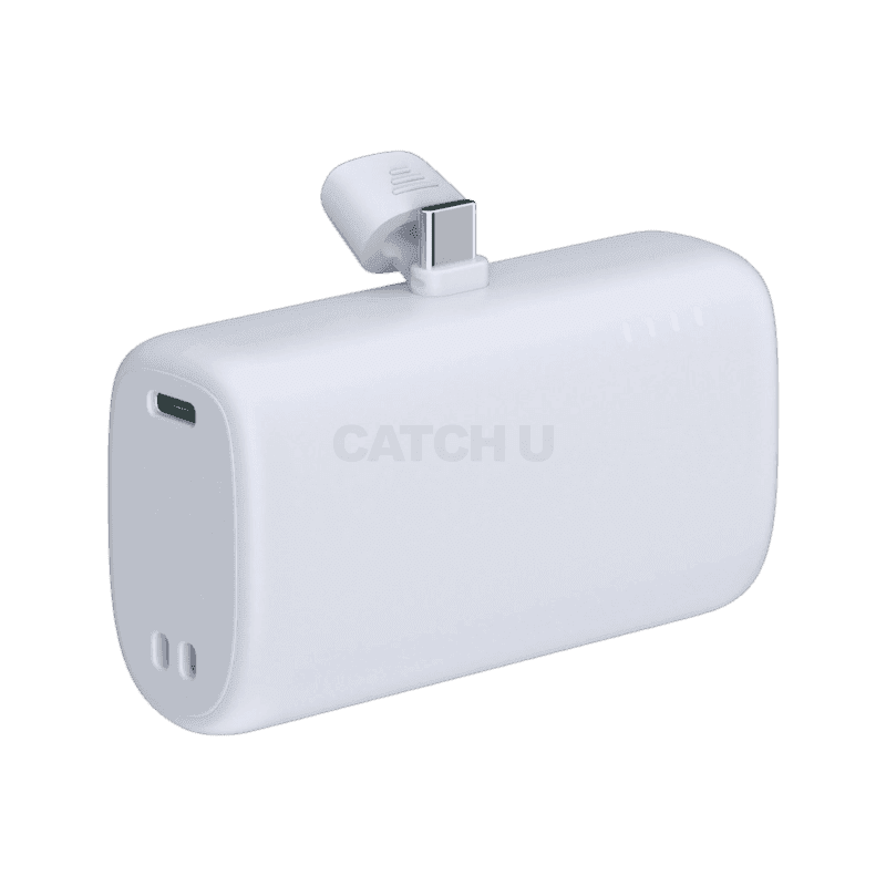 이어맥 도킹형 보조배터리 10000mAh C타입, 그레이, EMDP-02