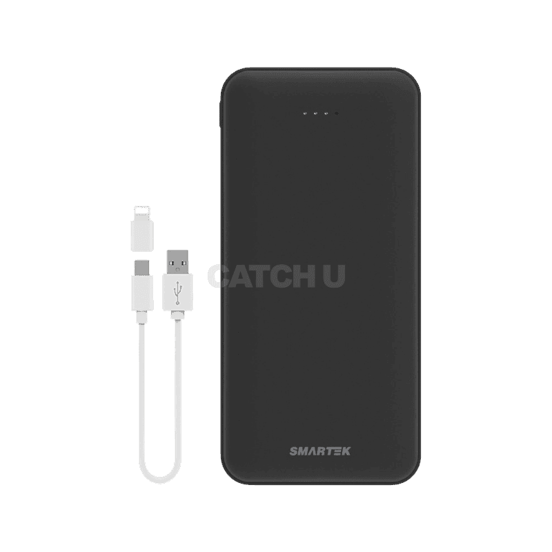 스마텍 듀얼포트 슬림보조배터리 20000mAh 블랙, STPB-SL2(BK)