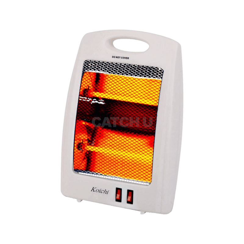 코이치 석영관 미니 전기히터, 화이트, JG-609H