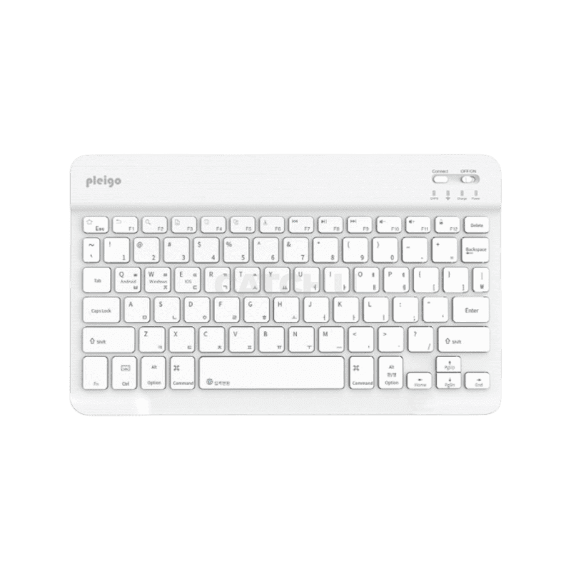 플레이고 블루투스 키보드, 화이트, KB10