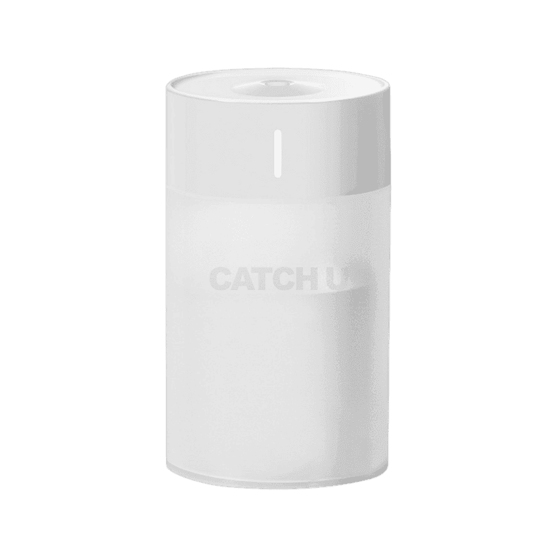 BOKICHI 무드등 LED 미니 USB 유선 가습기, 화이트