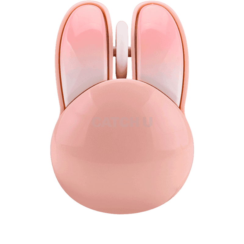 아이플렉스 토끼 무선 마우스 WM-RABIT, 핑크