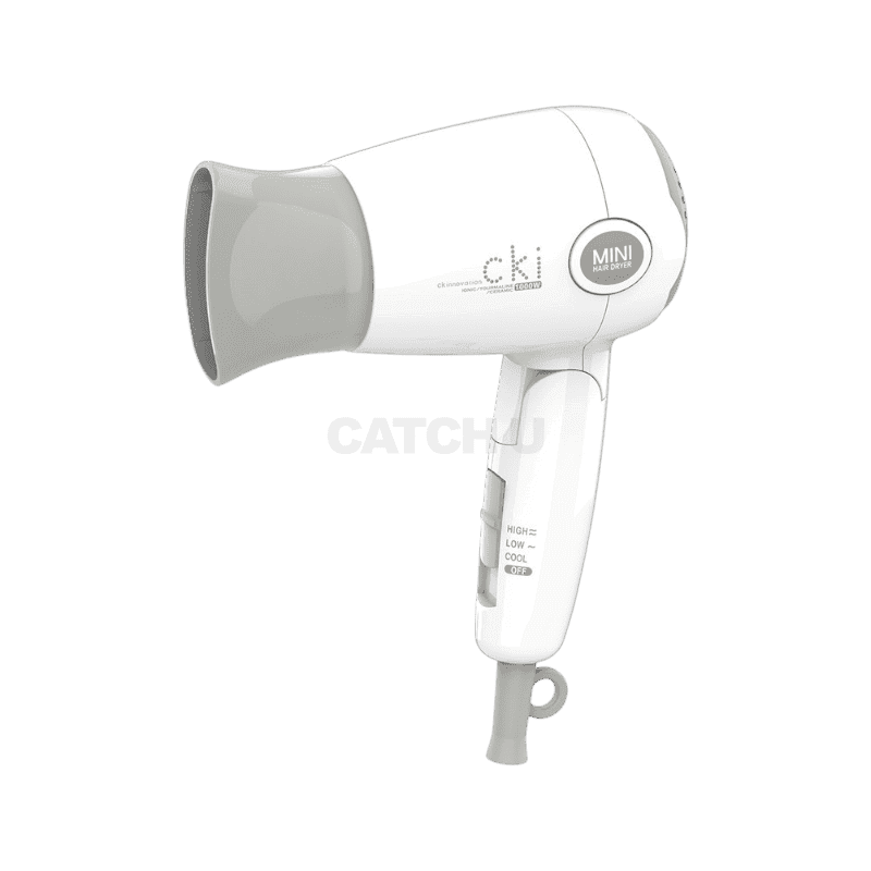 CKI 접이식 헤어 드라이어 CKI-D101 1000W, 혼합색상