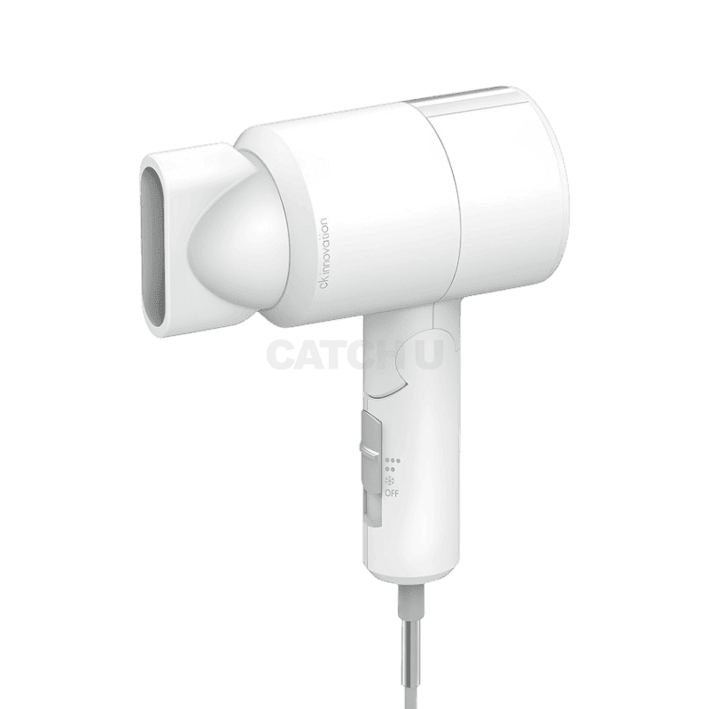 CKI 가정용 접이식 헤어 드라이기 CKI-D103 1000W, 화이트