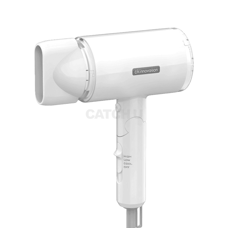 CKI 접이식 헤어 드라이기 CKI-D760 1700W, 화이트