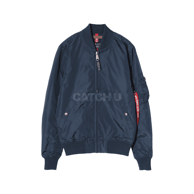 알파인더스트리 MA-1 TT BLUE (191103 07)(MA-1 TT 자켓 블루) 90 [직매입 정품]