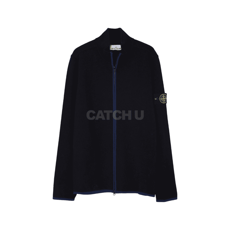 스톤아일랜드 (7915503A1 V0020)(스트레치 울 집업 니트 가디건_레귤러핏) 95 , 110 [직매입 정품]