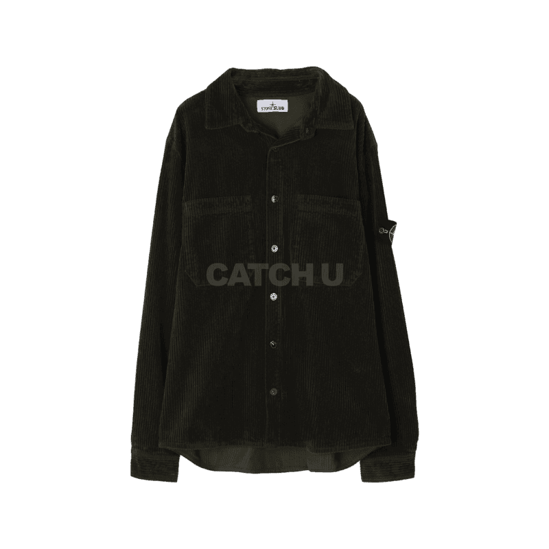 스톤아일랜드 (791511311 V0058)(코듀로이 400 TC 오버셔츠_레귤러핏) 90 [직매입 정품]