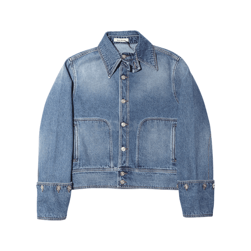 웨일즈보너 Delta Denim Jacket (MS23DE04 DE02 500)(델타 데님 자켓) 95 , 100 [직매입 정품]