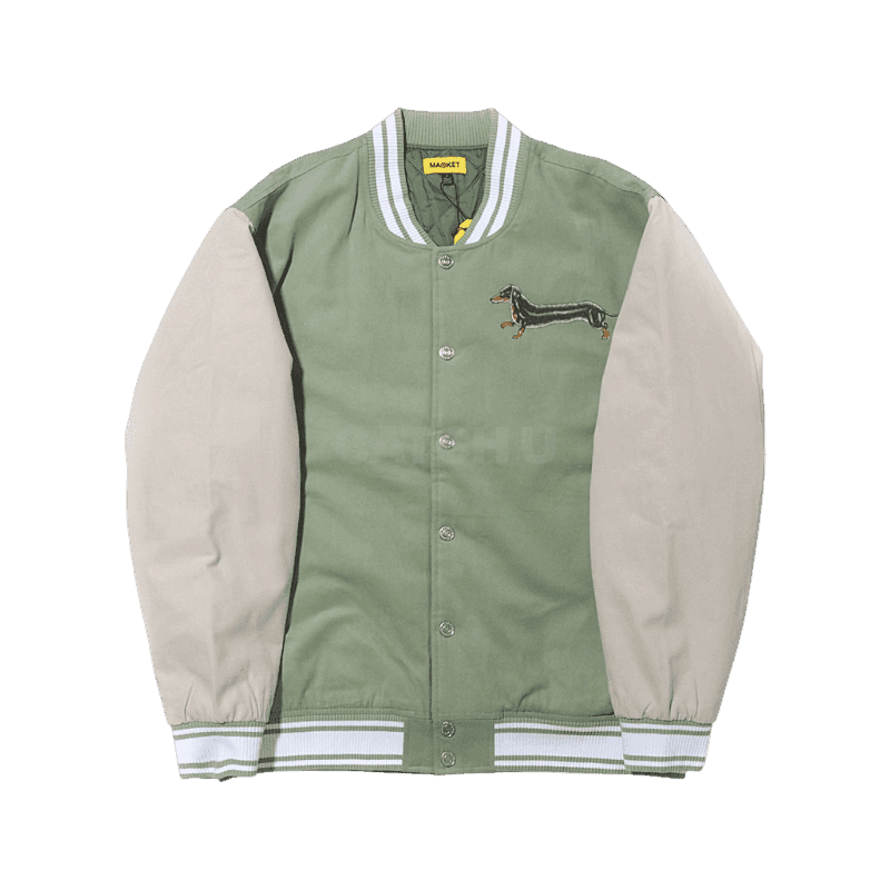 MARKET 롱 보이스 바시티 자켓 (389000085 TEACOC) 100 [직매입 정품]