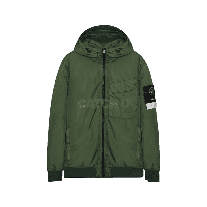 스톤아일랜드 CRINKLE REPS R-NY WITH PRIMALOFT 후드 자켓 (771540723 V0058) 98 [직매입 정품]