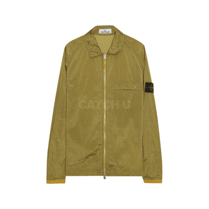 스톤아일랜드 ECONYL® REGENERATED NYLON 가먼트다잉 패커블 자켓 (761512321 V0030) 95 [직매입 정품]