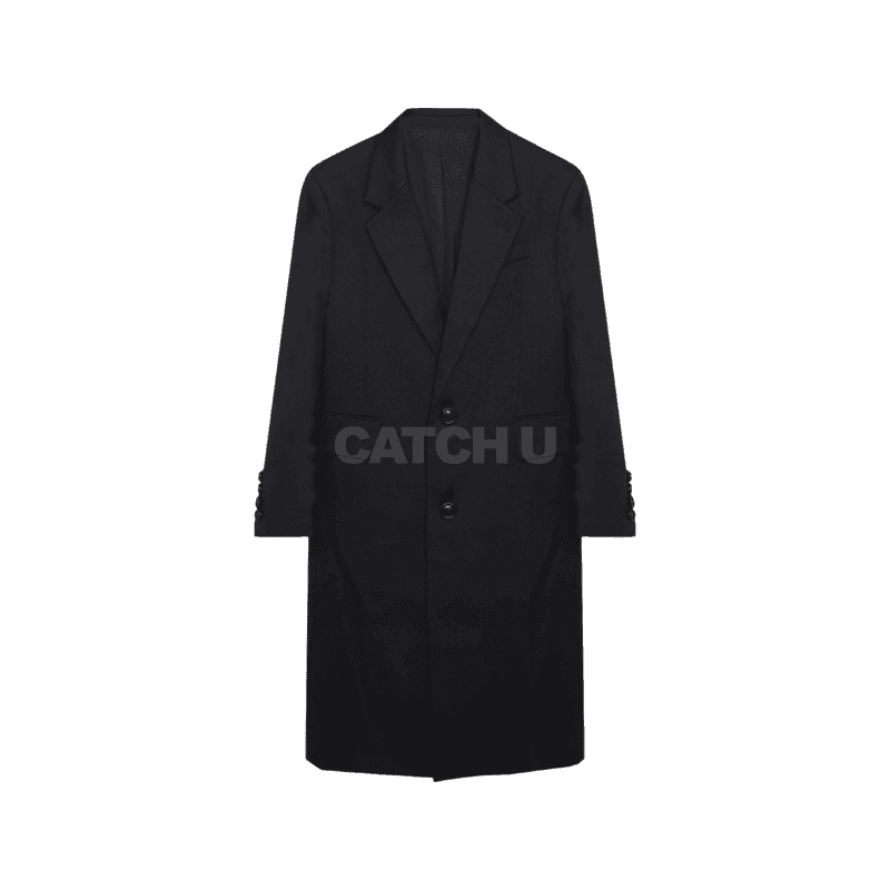 아미 오버사이즈 버진 울 싱글코트 (HCO300 244 001) 95 [직매입 정품]