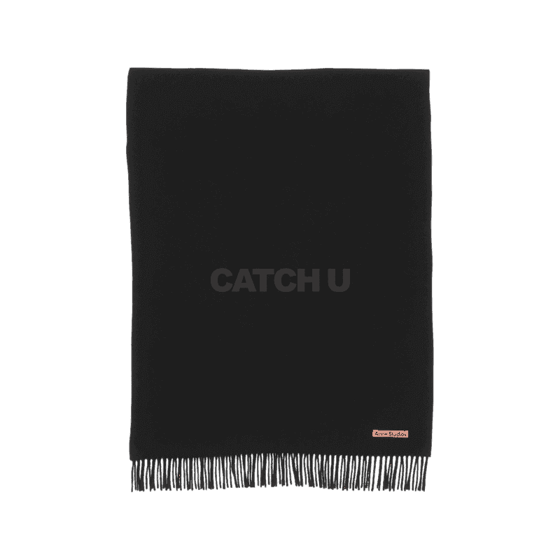 [캐치딜 전용] 아크네스튜디오 프린지 울 스카프 - 오버사이즈 CA0209-900