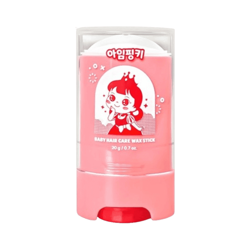 핑크공주 아동용 잔머리 고정 스틱 헤어 왁스, 1개, 20g