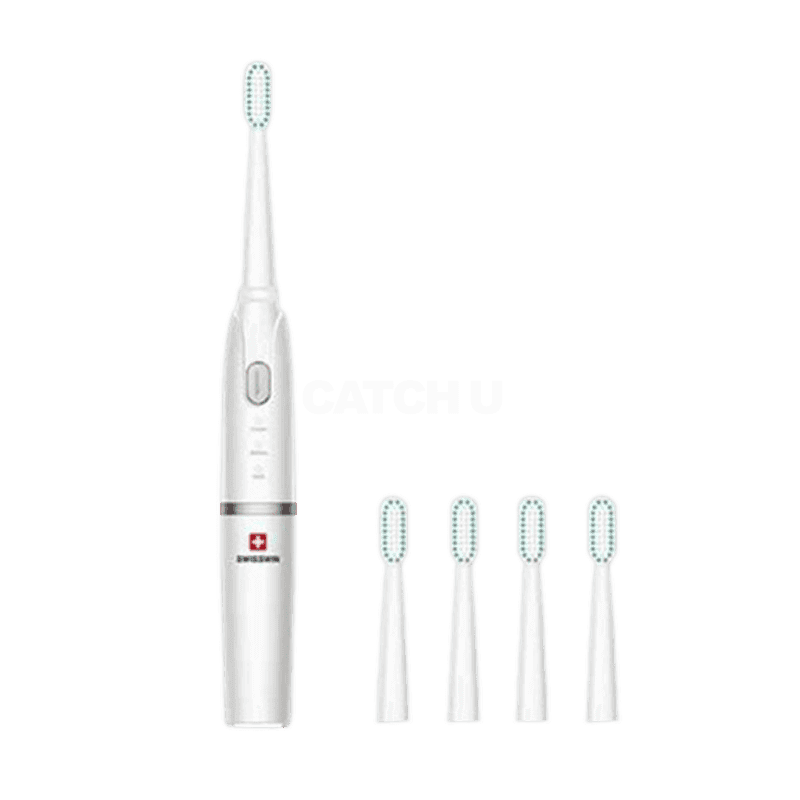 스위스윈 소닉 음파 전동칫솔 + 칫솔모5개 WIN-7000
