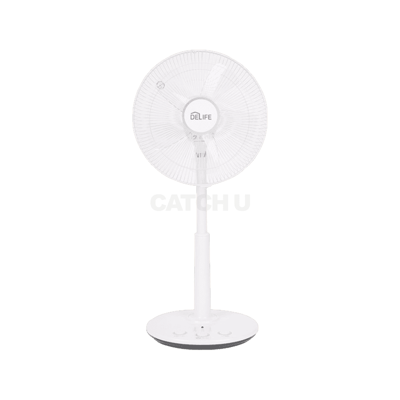 디라이프 14인치 풋터치 5엽 선풍기(리모컨 포함)