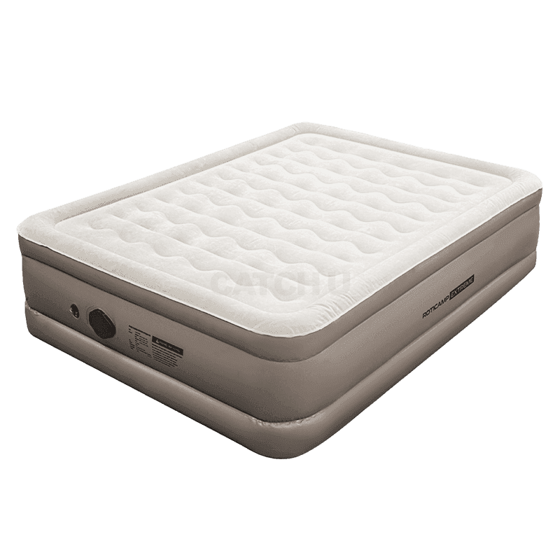 로티 캠핑 에어매트 자충매트 에어 침대 퀸 더블 46cm 펌프 내장형 탄