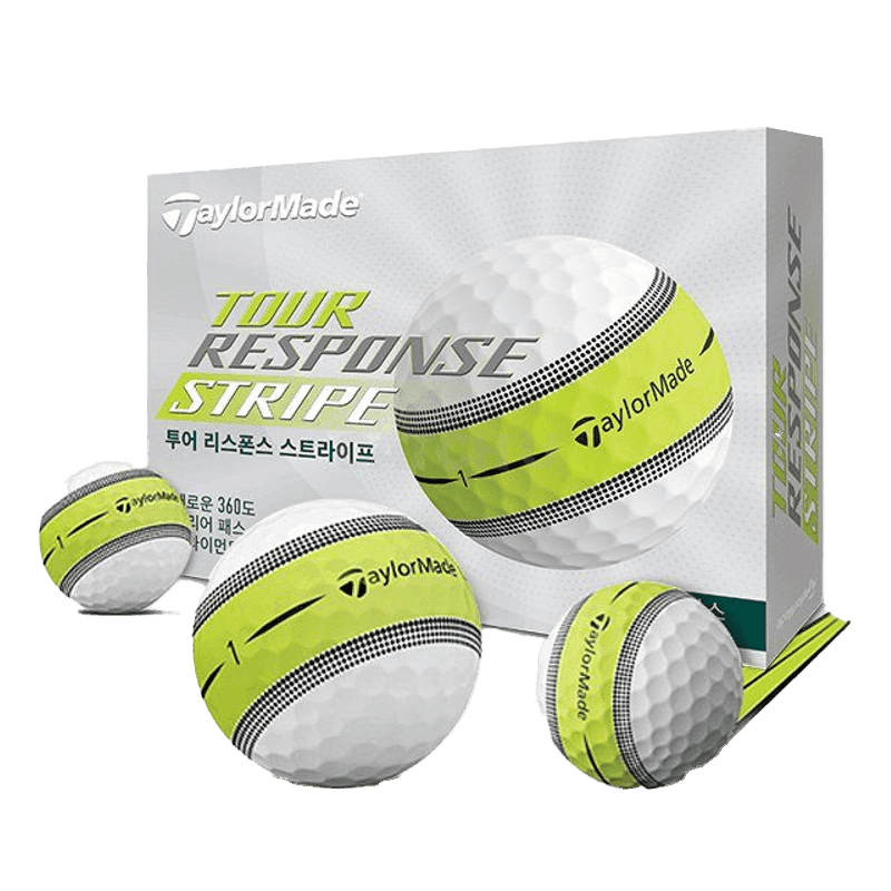 테일러메이드 투어 리스폰스 스트라이프 코리아 KOR 우레탄 골프공