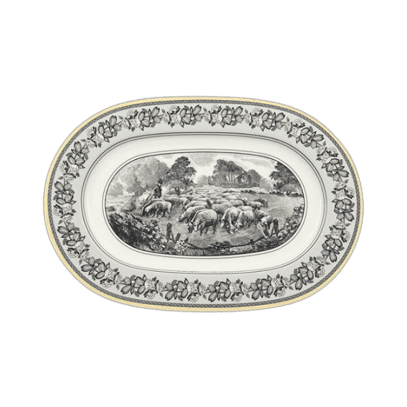 빌레로이앤보흐 아우든펌 오발접시 1개 34cm