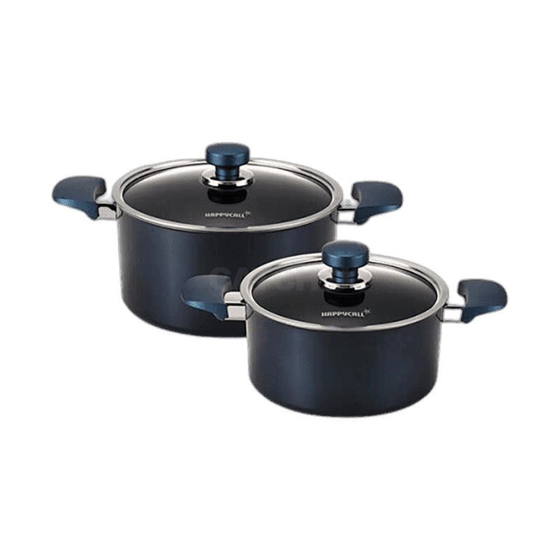 해피콜 클래식 다이아몬드 냄비 2종 세트(양수20cm+곰솥24cm)