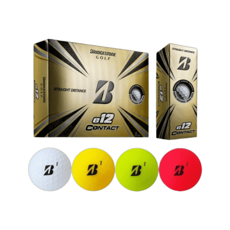 브리지스톤 E12 컨택트 골프공 2021년 12개입 1개