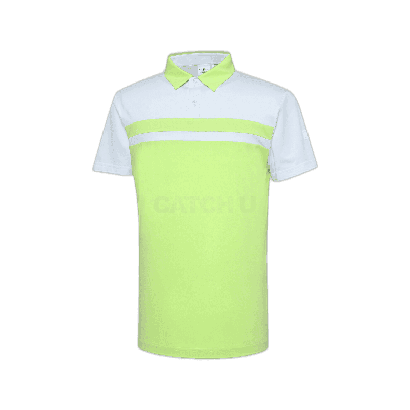 와이드앵글 VA 컬러블럭 폴로 티셔츠 WMM23294