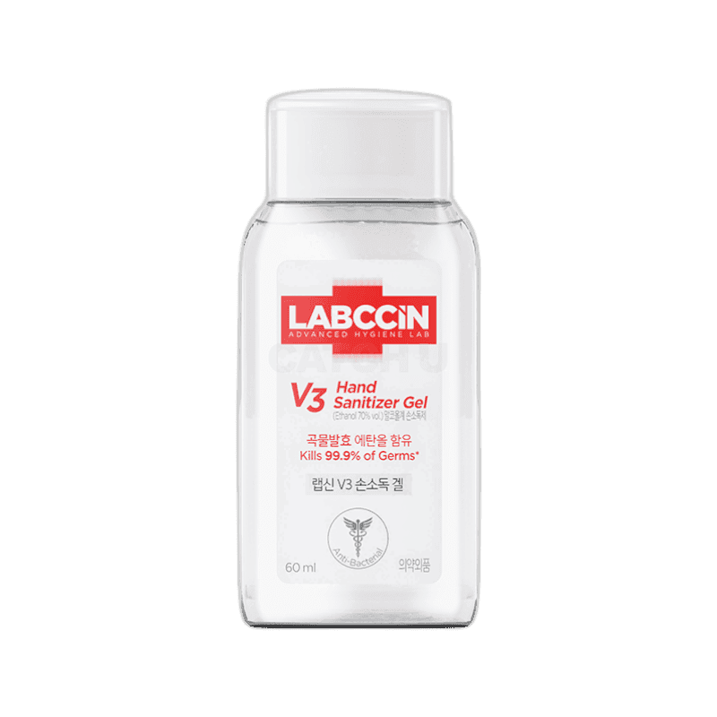 애경산업 랩신 V3 새니타이저 겔 60ml 3개
