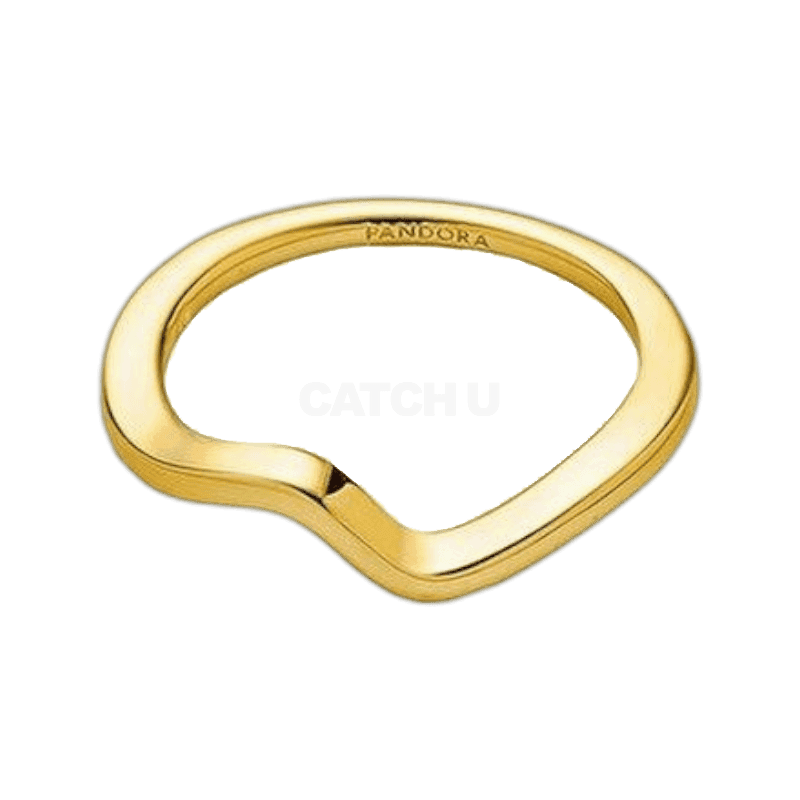 판도라 반지 폴리쉬드 웨이브 163095C00