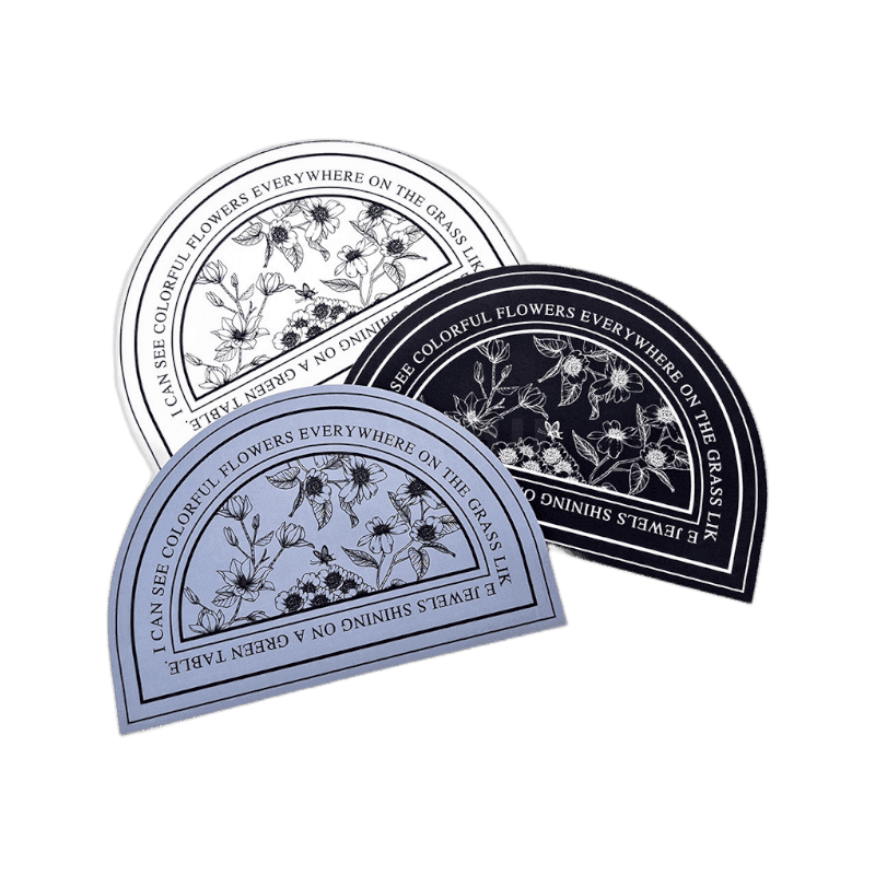 포시엘라 빨아쓰는 규조토 발매트 3세대 욕실 주방 매트 북유럽 꽃반원 60x40