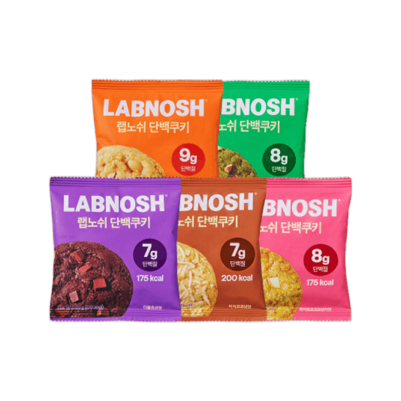 티엔푸드 랩노쉬 단백쿠키 믹스 5종