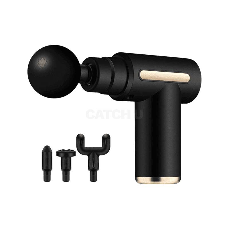 삼우힐링라이프 바디온9410 골드라인 소형 마사지건 BLDC모터 강력