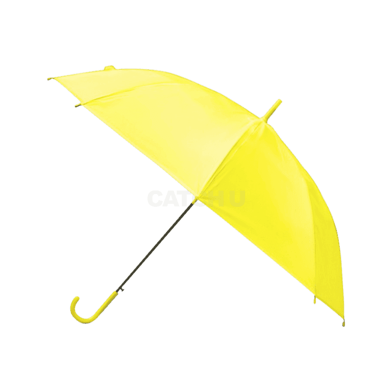 공유 레인보우 비닐 일회용 우산