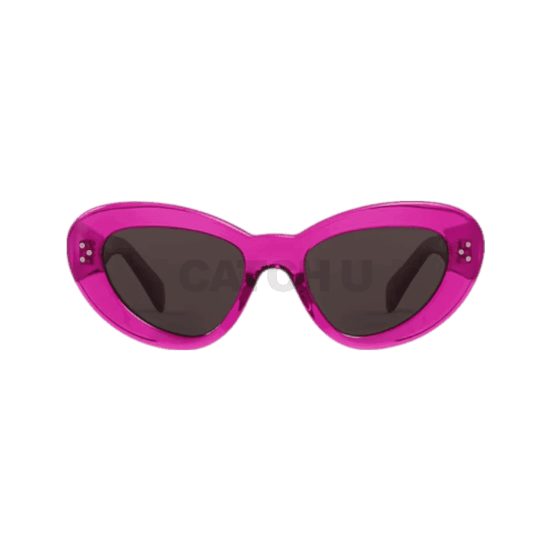 셀린느 버터플라이 S320 선글라스 아세테이트 TRANSPARENT FUCHSIA 4S320CPLB.25TF