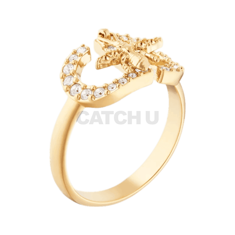 디올 Petit CD Bee 반지 R2506WOMCY_D03S