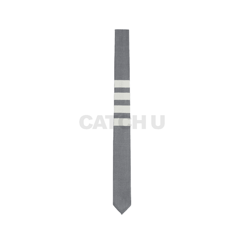 톰브라운 플레인 위브 4바 클래식 타이 미디엄 그레이 MNL001A-06146-035