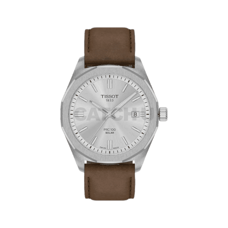 티쏘 PRC 100 솔라 브라운 레더 T151.422.16.031 11591164840
