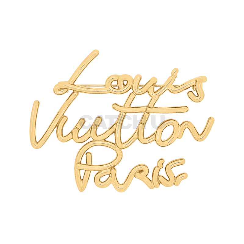 루이비통 LV 스크립트 브로치 M03098