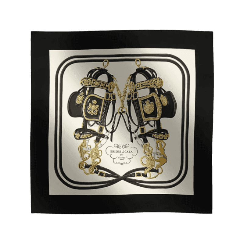 에르메스 Brides de Gala 포에버 스카프 90 H001266S 75