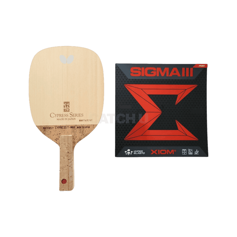 싸이프레스T맥스 선택0번 시그마3 러버부착