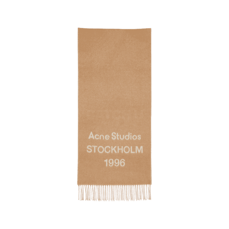아크네스튜디오 로고 자카드 스카프 CA0367-CPQ